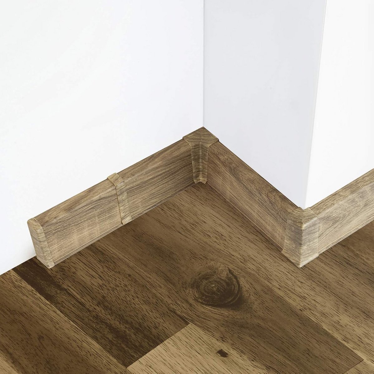 PVC plinten laminaatlook 70 m 55 mm Aldabra eiken