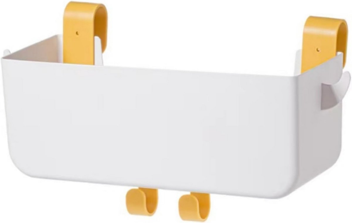 Nachtkastje Caddy Plank Organizer - Stevig Opbergvak voor Bedrail - Gemaakt van Hoogwaardig PP Kunststof voor Boeken, iPad en Meer