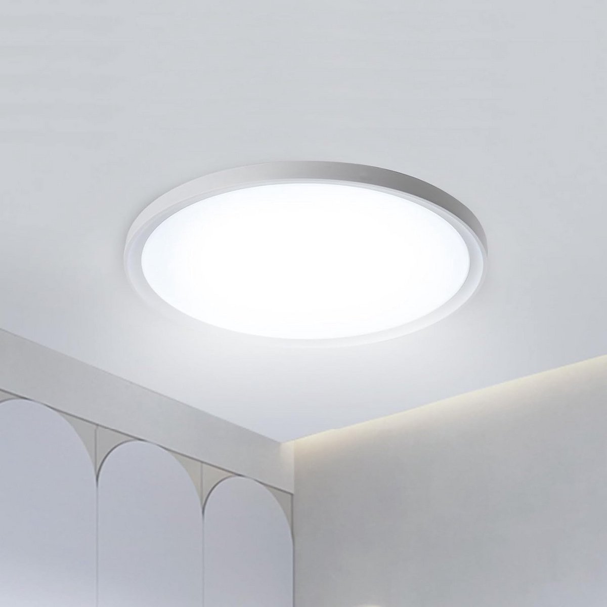 LED Plafondlamp Ultradun IP44 36 W 48 W 72 W Koud Wit Vochtbestendig