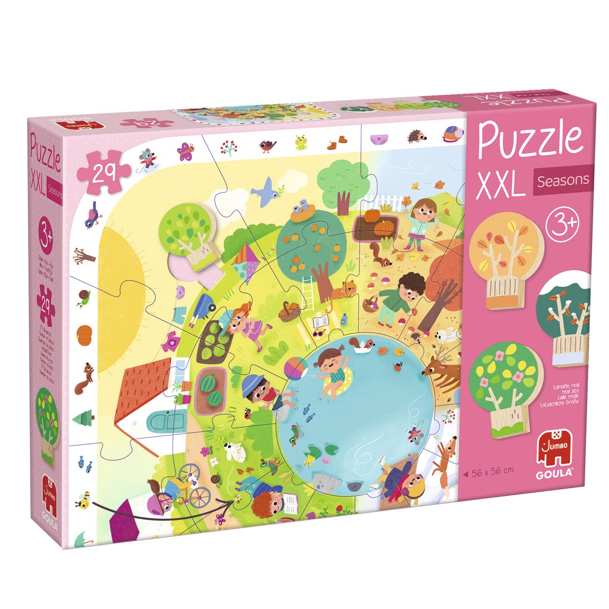 Goula Jumbo puzzel xxl seizoenen - 29st.