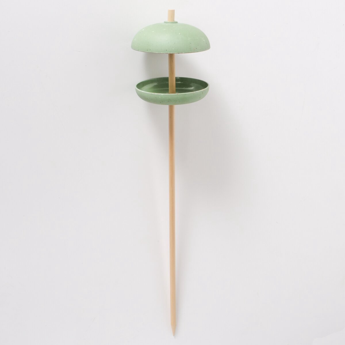 Boltze - Vogelvoederstation - Voerhouder - Vogelbad - Groen - Bamboe - 102cm hoog