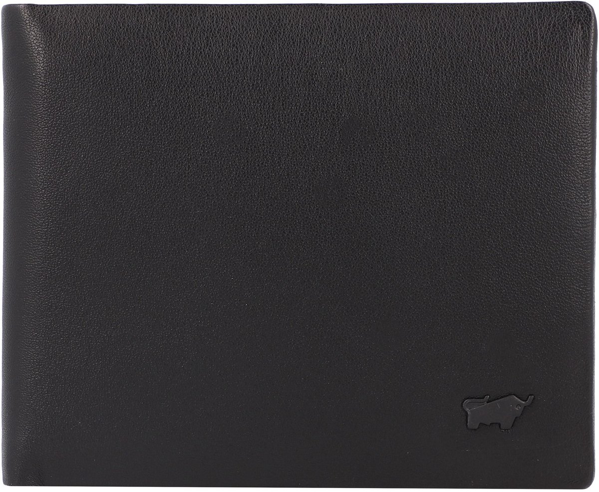 Braun Buffel Hannes Portemonnee Heren - Billfold - RIFD - Leer - Zwart
