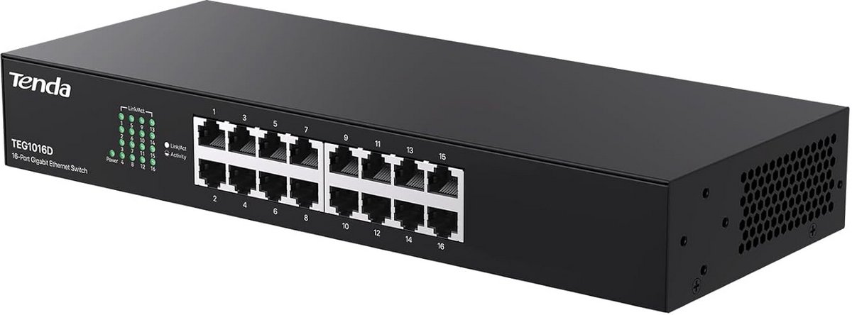 Netwerk Switch en Poorten voor Diverse Toepassingen