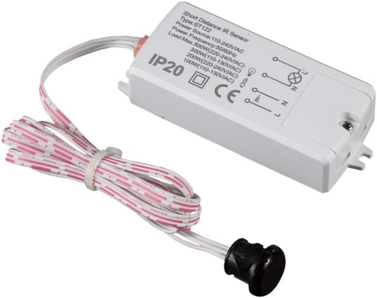 Bewegingssensor IR Aan/Uit voor Binnen IP20