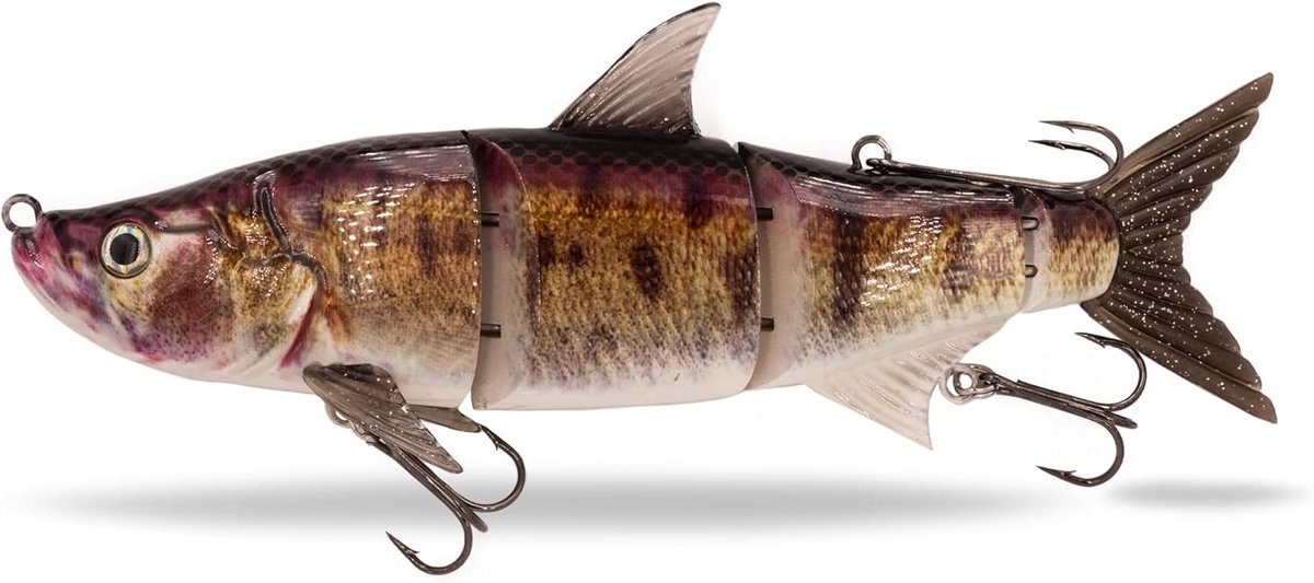 XL Kunstaas Hengel 27cm 218g - Slow-Sinkende Meerdelige Swimait voor Grote Snoek
