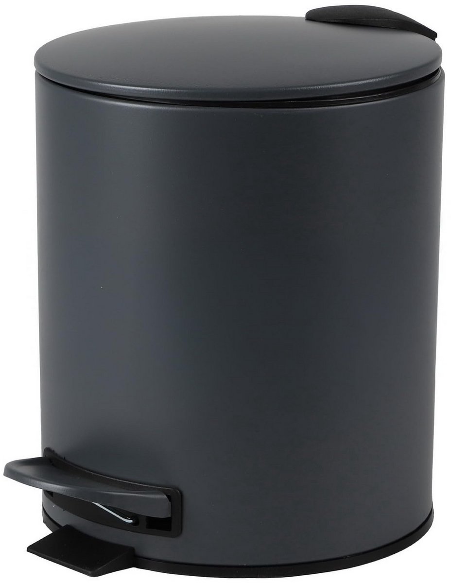 Kleine pedaalemmer 5 liter met soft-close en uitneembare binnenemmer