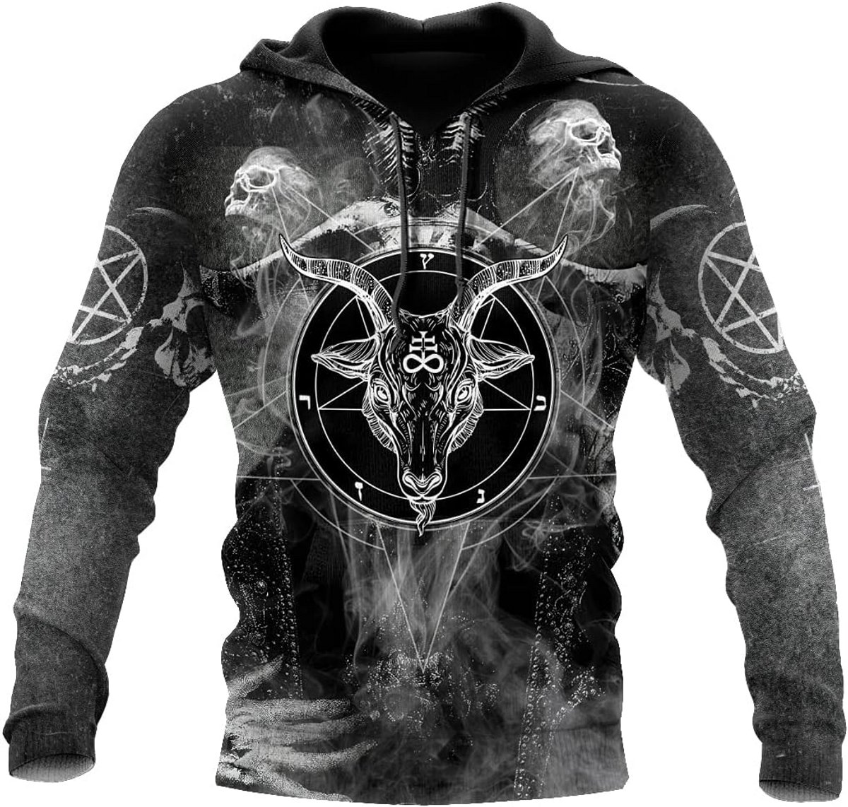 Unisex Hoodie met Realistische 3D Print, Casual Pullover met Capuchon voor Heren en Dames