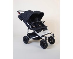 Mountain Buggy - Duet (Black) - Duo kinderwagen - Tweeling - Off road - Handrem - Robuust