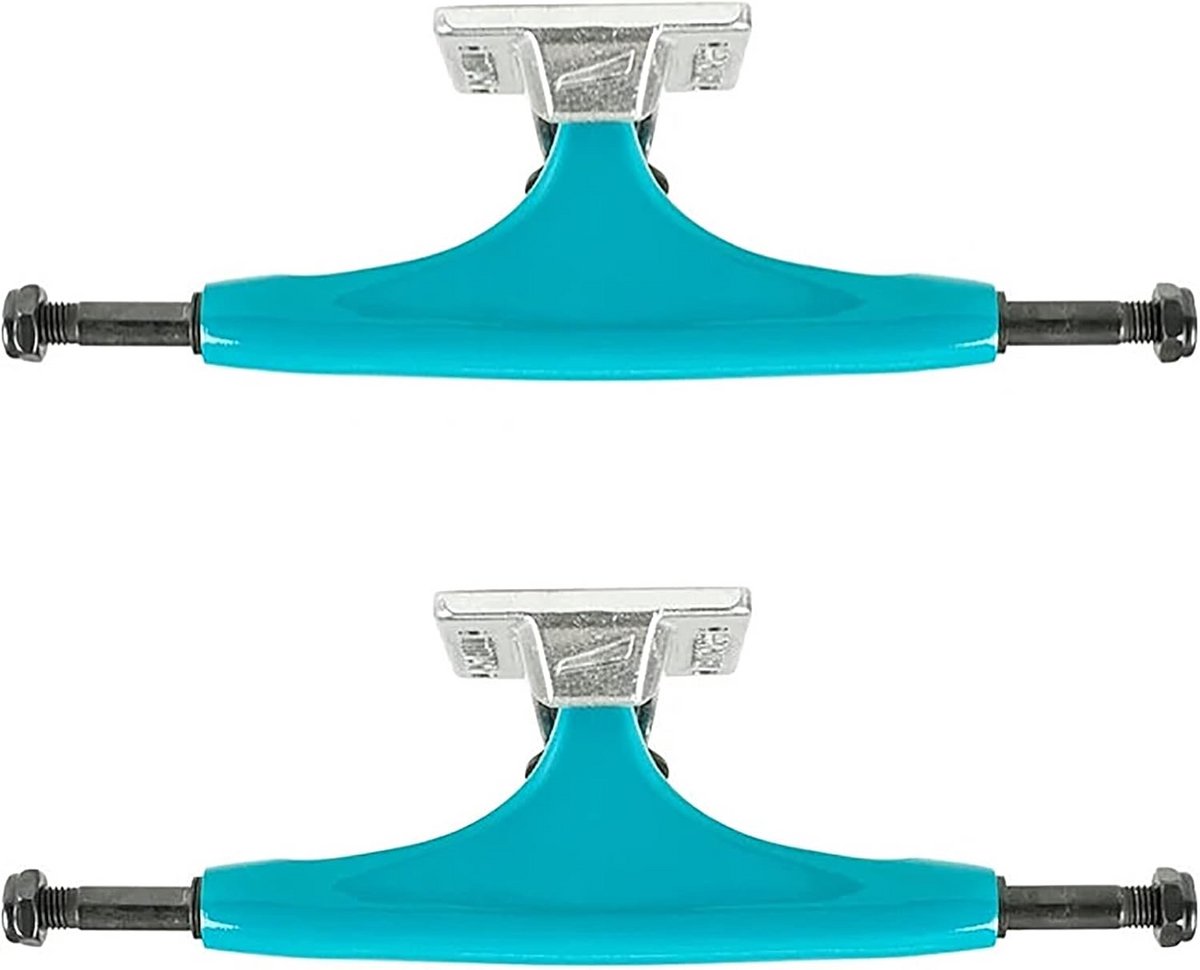 Skateboard Trucks Set 5.0 Inch Hanger Duurzame Legering voor 7.7 Inch Board Turquoise