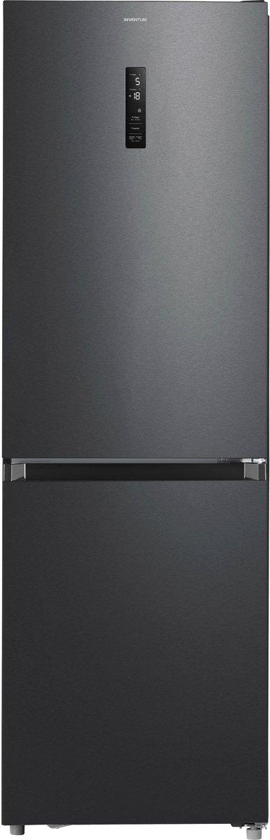 Inventum KV1851B No Frost energiezuinige koel-vriescombinatie - 185cm hoog - 334L - Zeer stil: 35 dB - Superkoelen - Supervriezen - Vrijstaand - Zwart — afbeelding 6