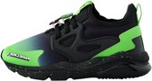 Next - Jongens - Minecraft elastische veterschoenen met brede pasvorm (G) - Zwart