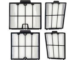 Zwembadfilter - 4 stuks, Geschikt voor Dolphin S200, Proteus DX4, Active 20/30, M600, Explorer E30, onderdeel 9991467-R4