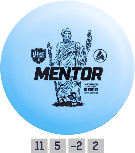 Disc Golf Afstandsdriver Driver Mentor - Veelzijdig en Stabiel van Merkloos — afbeelding 2