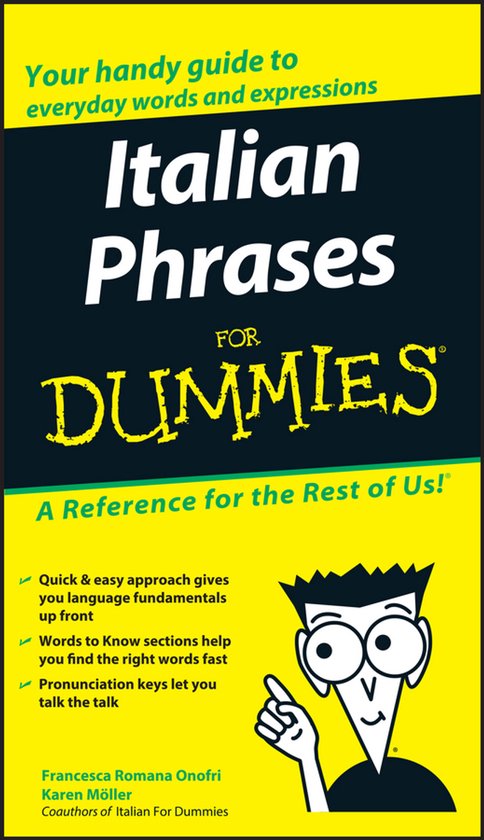 Italian Phrasebook For Dummies - cover