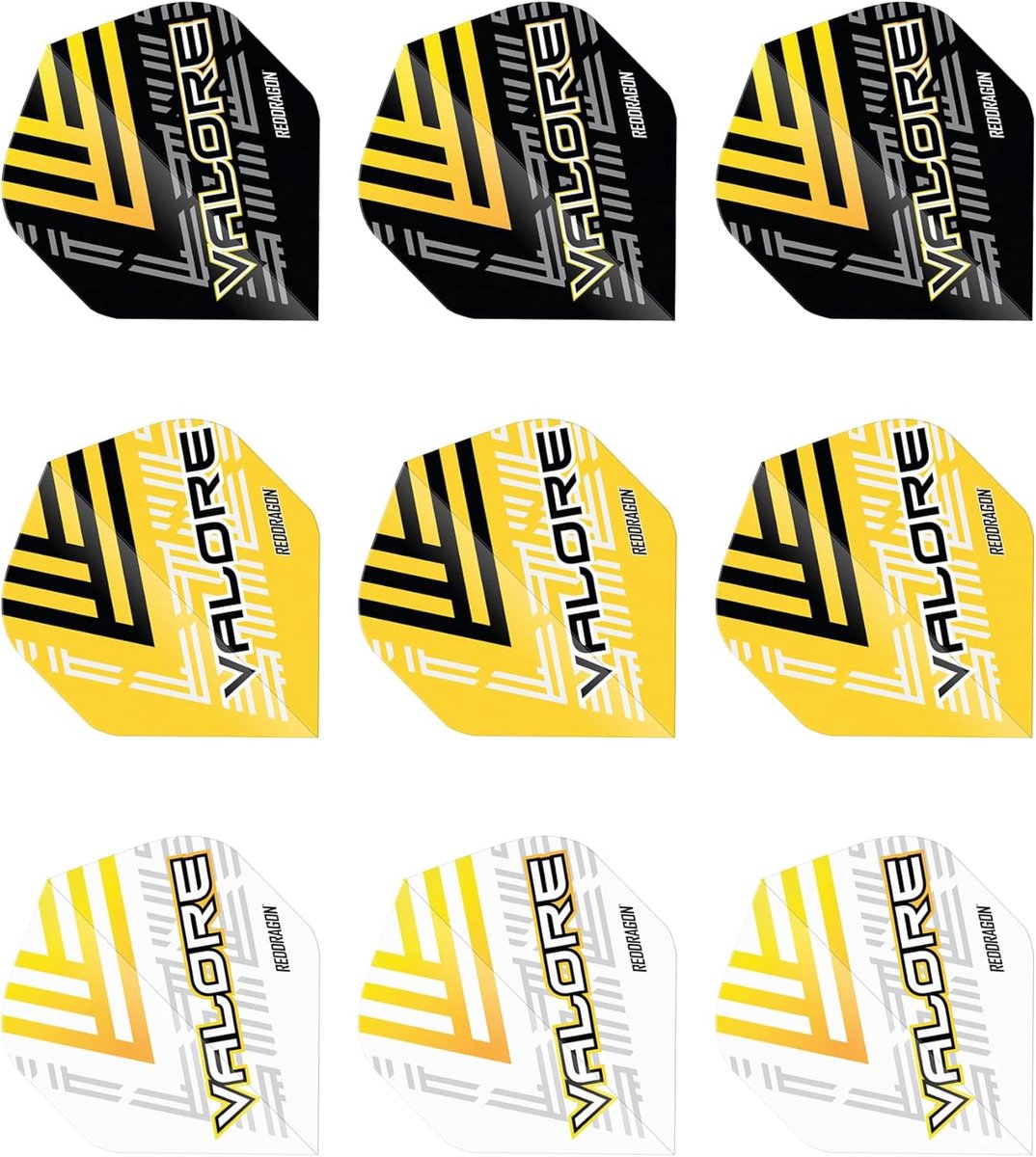 Extra Dikke Dartpijlen Flights 100 Micron Standaard Vorm - Professionele Dart Accessoires