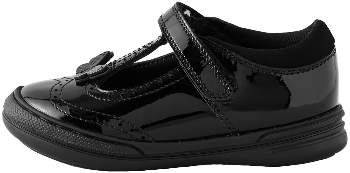 Next - Meisjes - Schoolschoenen met vlinder en T-vormig bandje - Zwart