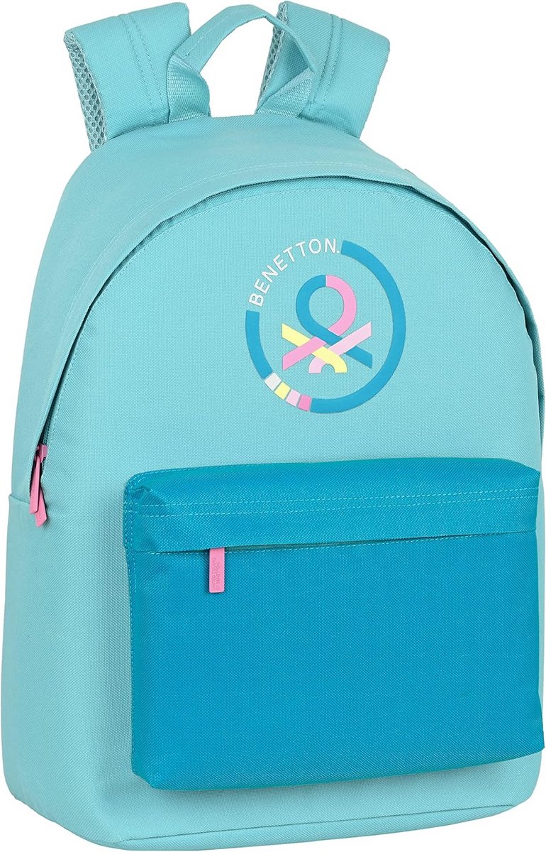 Lichtblauwe Laptop Rugzak voor School of Werk - Geschikt voor 14.1 Inch Laptop
