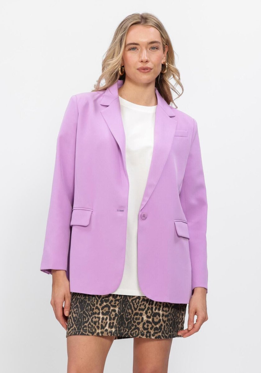 Ydence Blazer Maisie Blazers Dames - Lila - Maat M