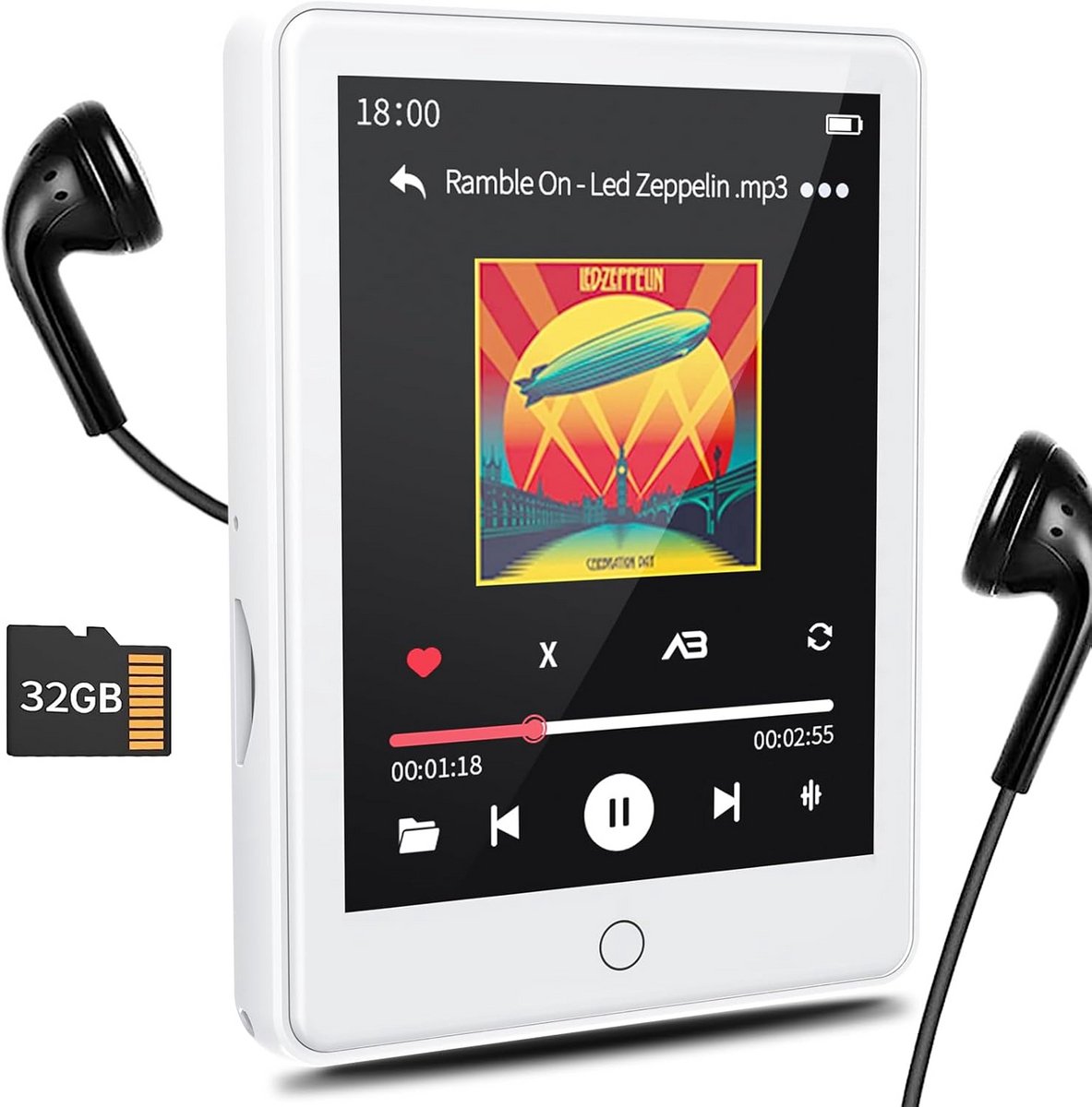 MP3 Speler Bluetooth - FM-Radio - Audio