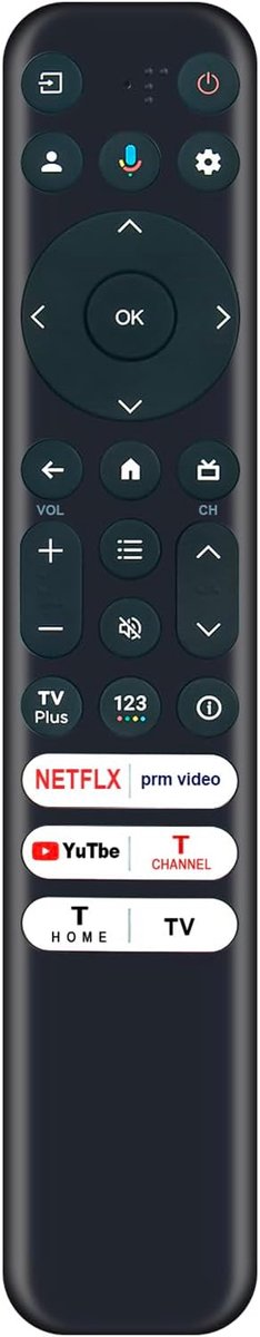 Vervangende Smart TV Afstandsbediening voor 8K Mini LED Televisies