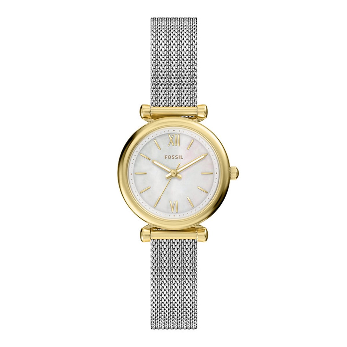 FOSSIL ES5463 Vrouwen Horloge 28 mm Zilverkleurig