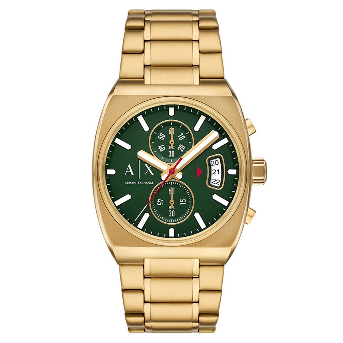 Armani Exchange Heren Horloge 40 mm - Goudkleurig