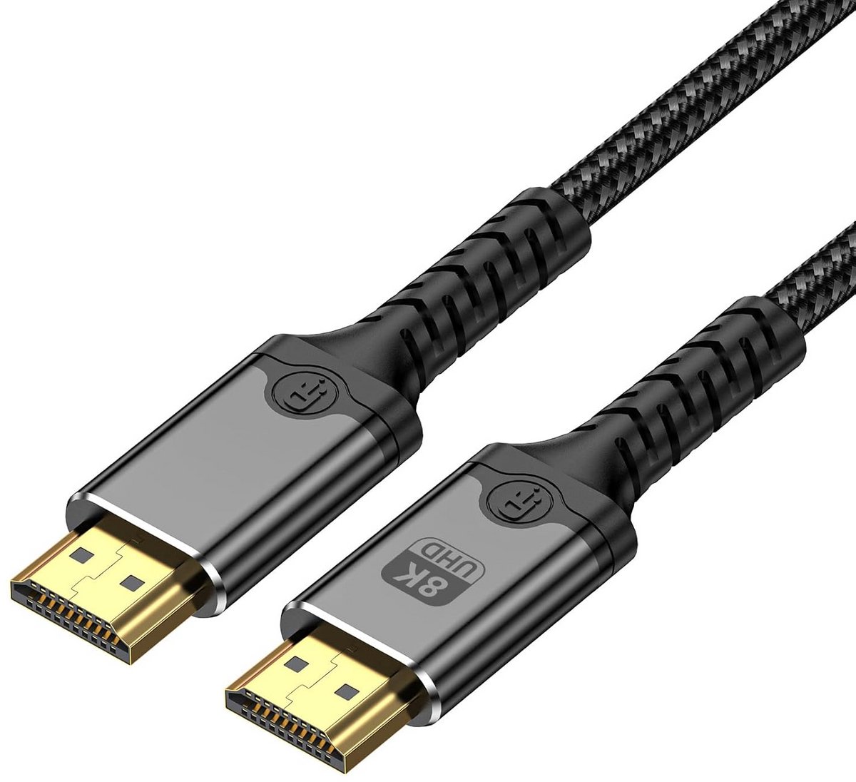 8K Ultra High Speed HDMI 2.1 Kabel - 4K 480Hz, 8K 240Hz - Nylon Gevlochten (2 Meter)
