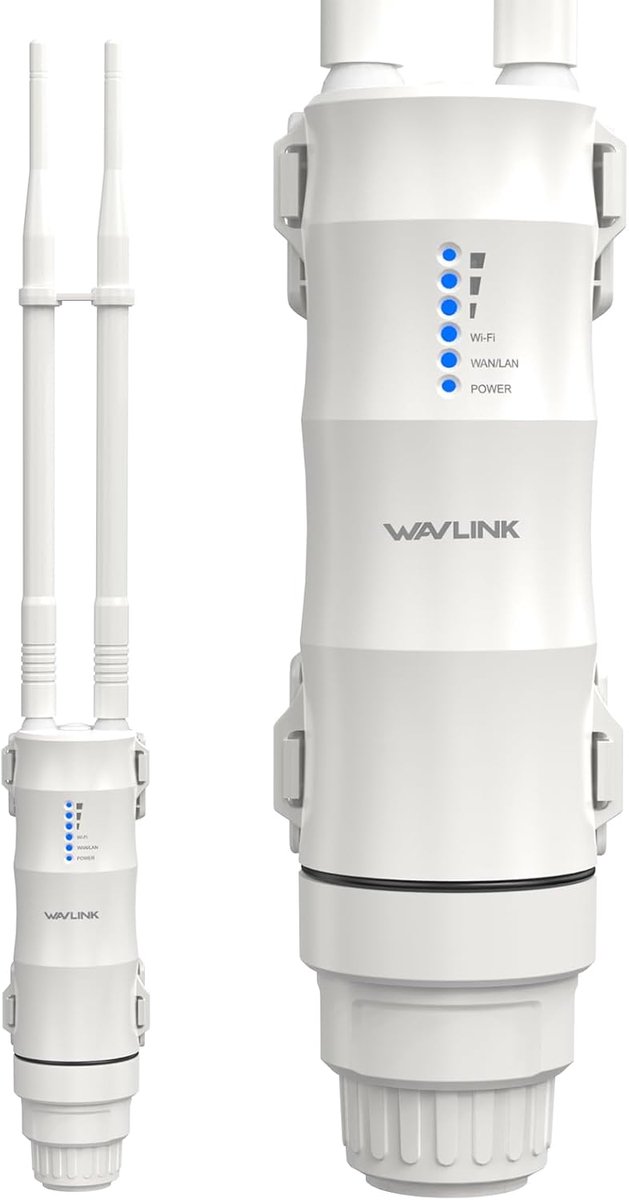 Wi-Fi Repeater Router Access Point AC600 Dual Band Buiten & Binnen | Uitbreiding Bereik & Snelheid
