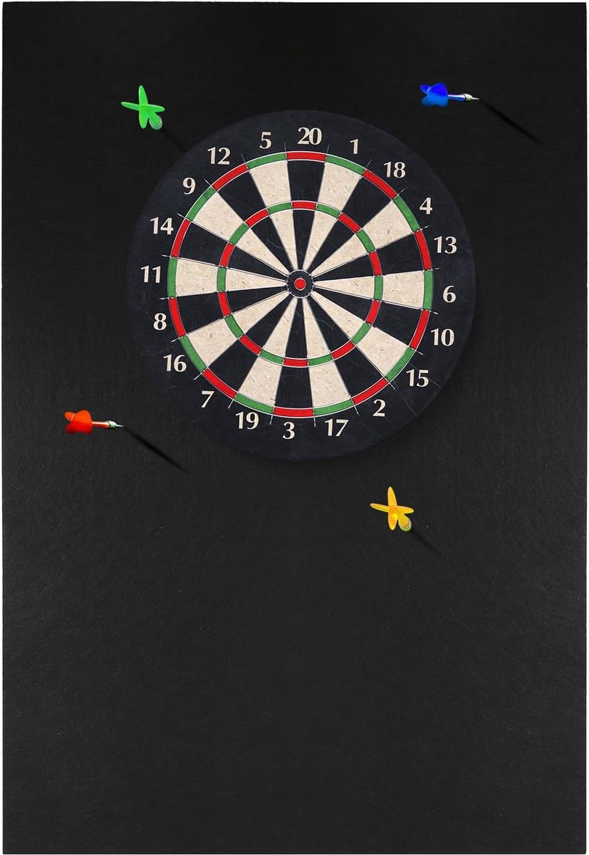 Grote Dartbord Achterwand Beschermer van Vilt - Muurbescherming voor Dartborden