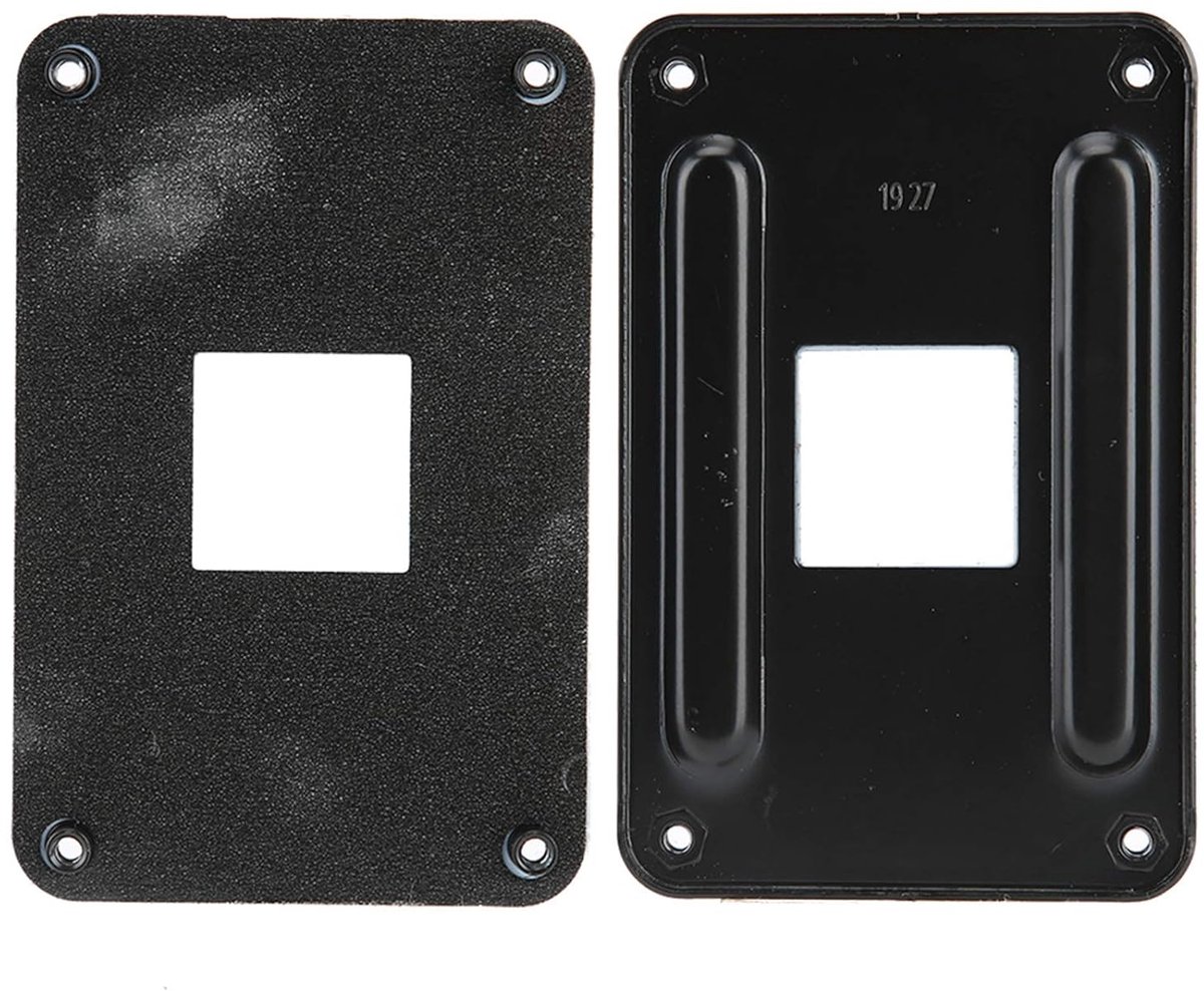 Metalen CPU Backplate voor AM4 Moederborden Zwart