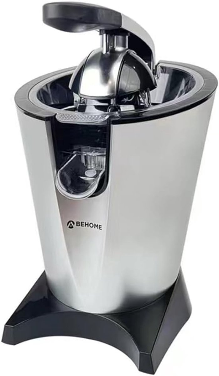 Elektrische Citruspers Professioneel met Hendel voor Bar en Huis, RVS