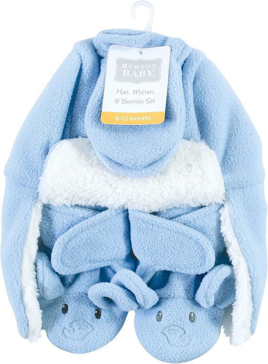 Babymuts, Wantjes en Laarsjes Set - Warme Winter Set voor Baby's — afbeelding 3