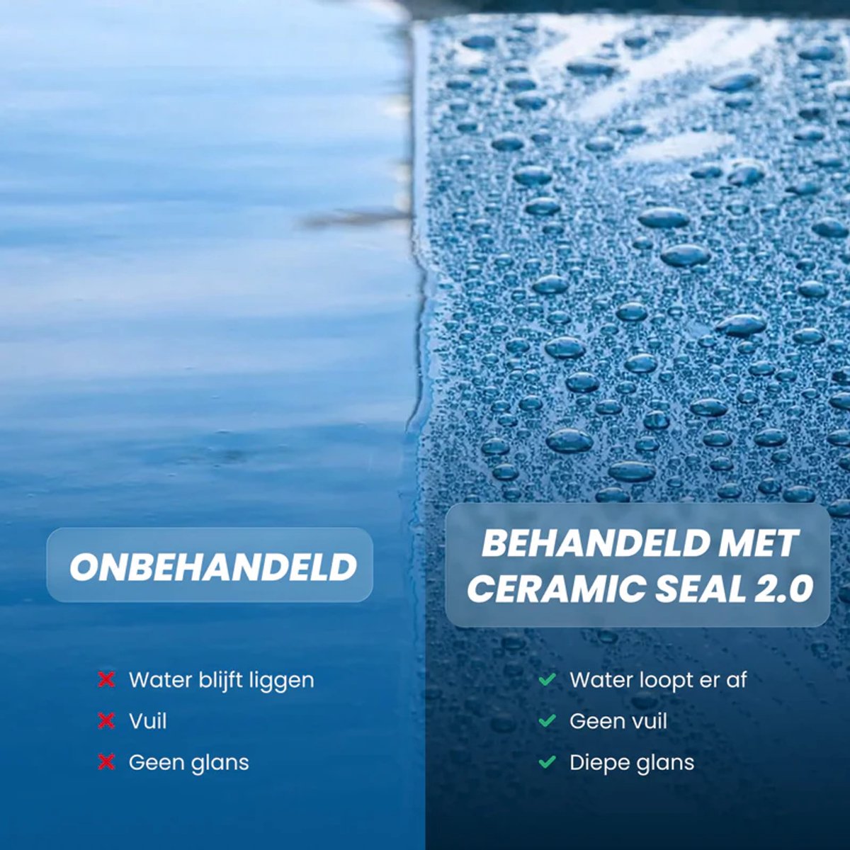 Detailrs Ceramic Seal 2.0 - Autoshampoo - Auto wassen - Autowax - Water & vuilafstotend - Voor Auto & Motor - 500ml – foto 2