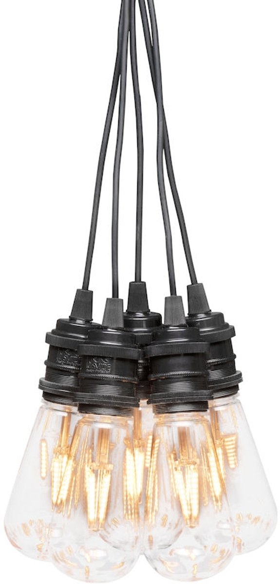 Konstsmide Feestverlichting 10L Edison startsnoer met dimmer
