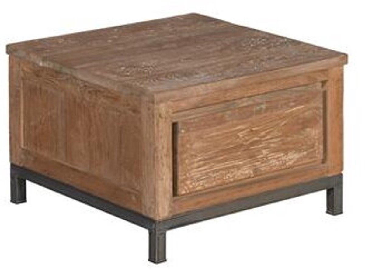 Tower Living Venetie Bijzettafel 60 cm Bruin