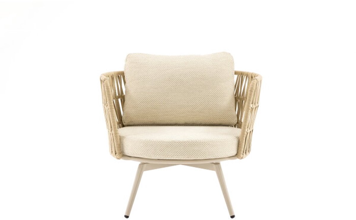 Sens-Line Loungestoel Sophia draaibaar 360° tuin - Beige