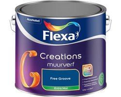 Flexa - Creations Muurverf Extra Mat - Free Groove - Kleur van het jaar 2026 - Mengverf - 2.5 L