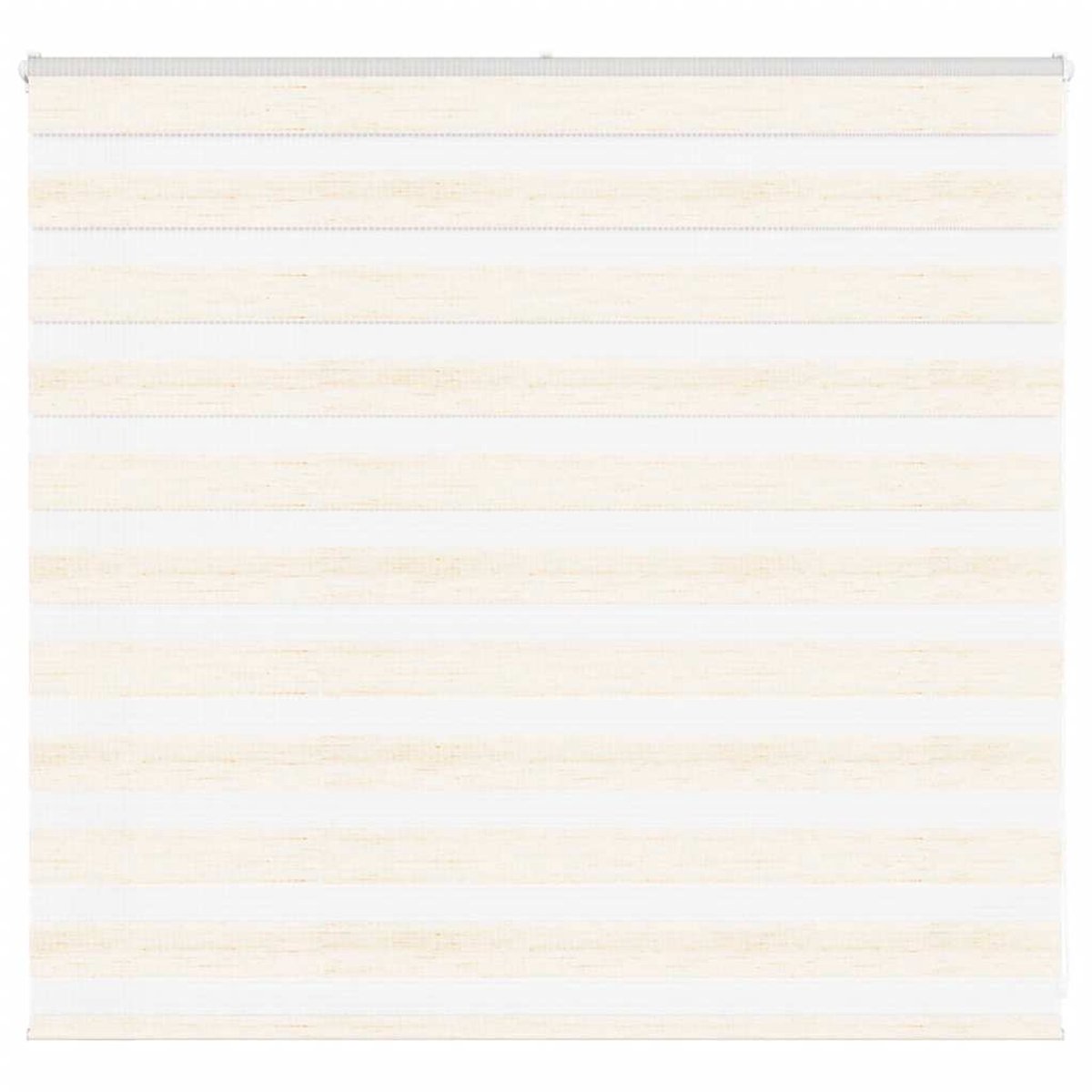 vidaXL - Zebra - rolgordijn - 160x100 - cm - stofbreedte - 155,9 - cm - marmerbeige