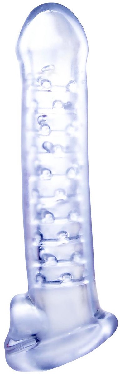 NMC 5.5 inch TPE Penis Enhancer Penisvergroter - Transparant