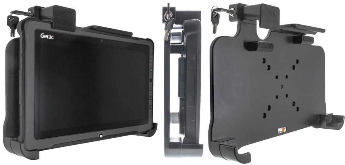 houder Getac F110 Gen 1-5 met SLOT - 2 sleutels 539865