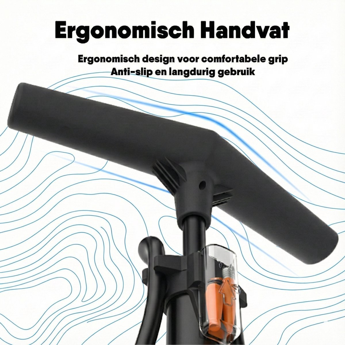 Ningbo Baichuan BOMBAR Fietspomp met Drukmeter 11 Bar / 160 PSI thumbnail 3