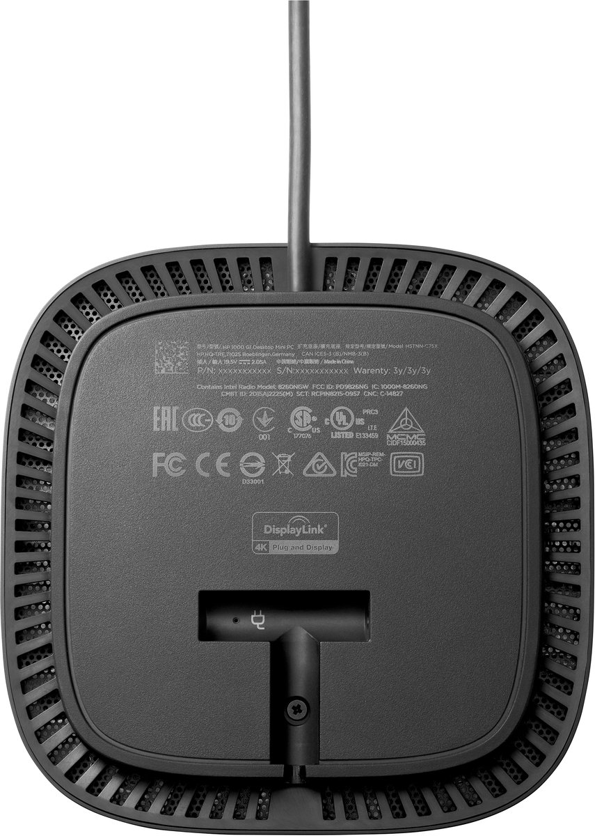 HP USB-C & USB-A Dockingstation G2 thumbnail 7