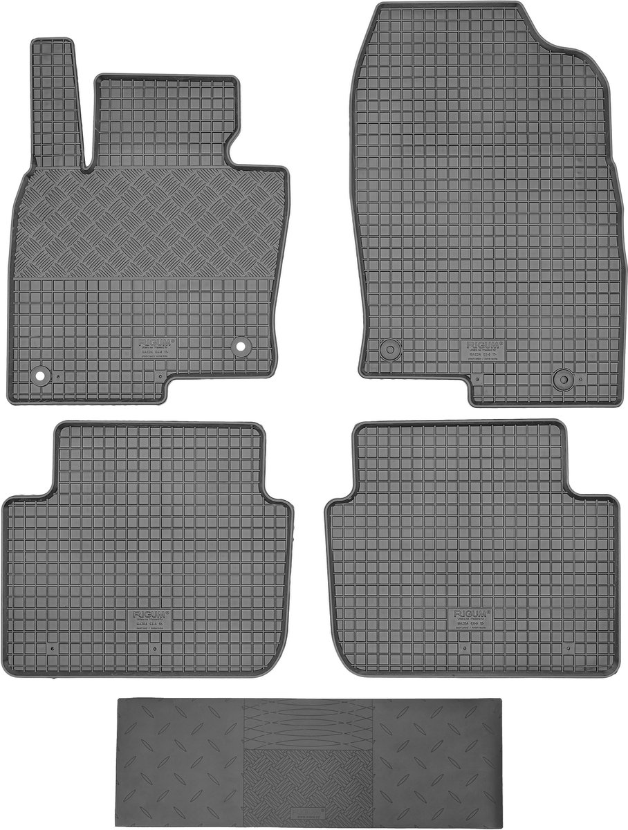 Max-Dywanik - RIGUM 904215 + OSŁONA 900101 - Mazda CX-5 II SUV - 2017 - Zwart