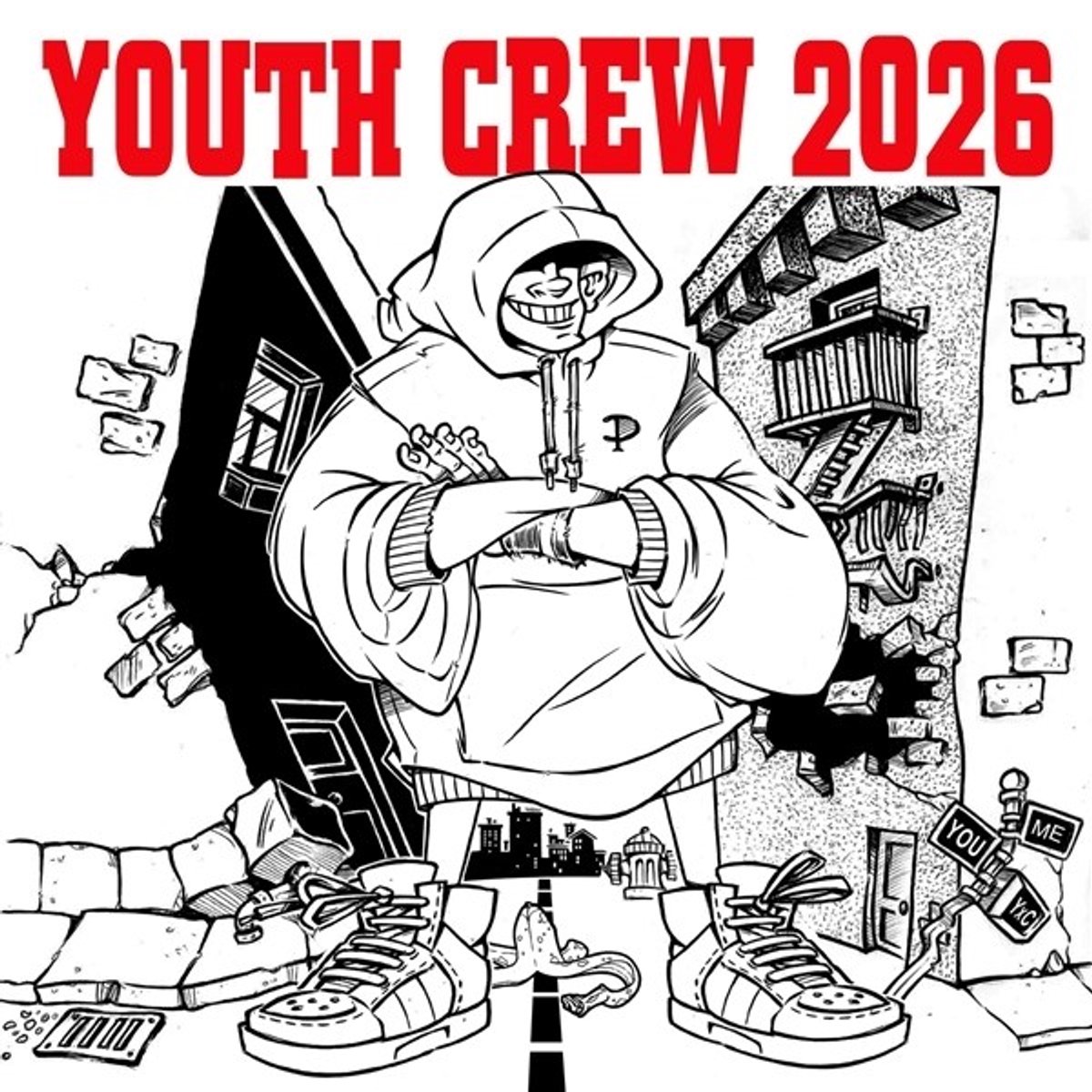 Various Artists - Youth Crew 2026 (7" Single) (Coloured Vinyl)