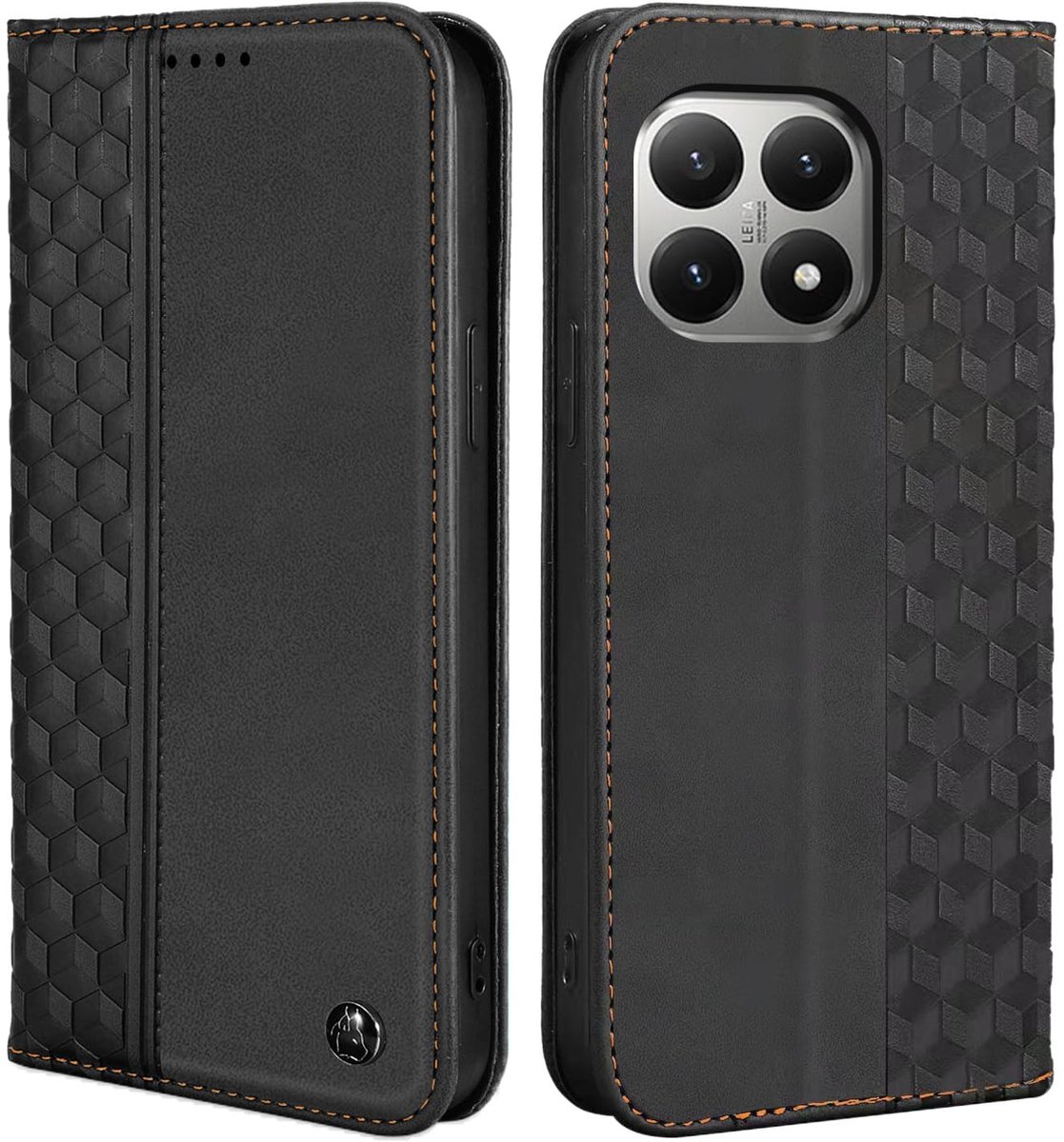 Handyhülle - Leder Flip Case - Voor Xiaomi 15T