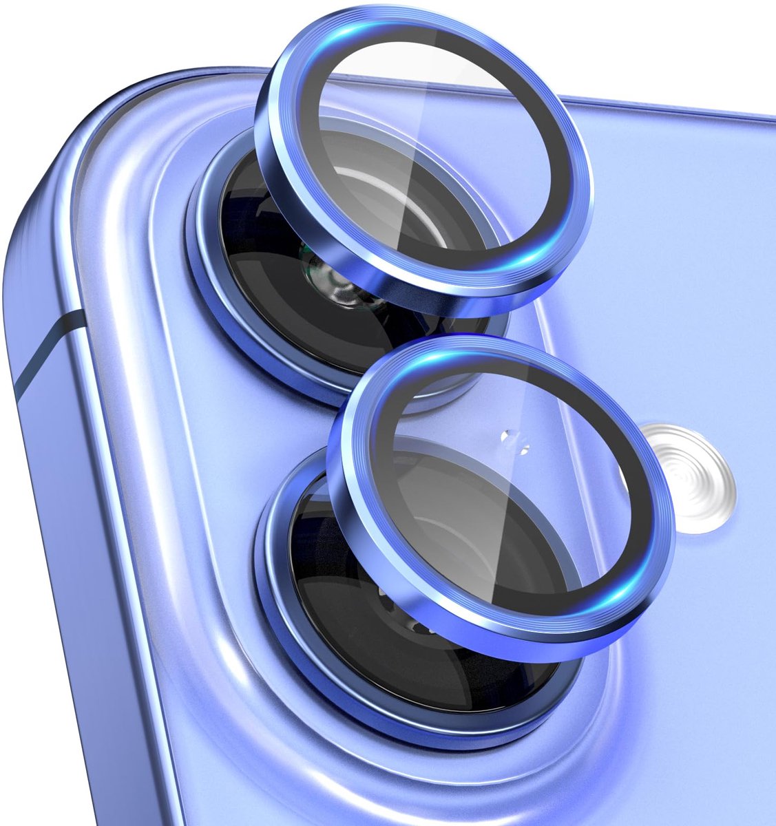 Kameraschutzfolie voor iPhone 16/16 Plus - 9H Hardheid - Blasenvrij en Ultra-Klar