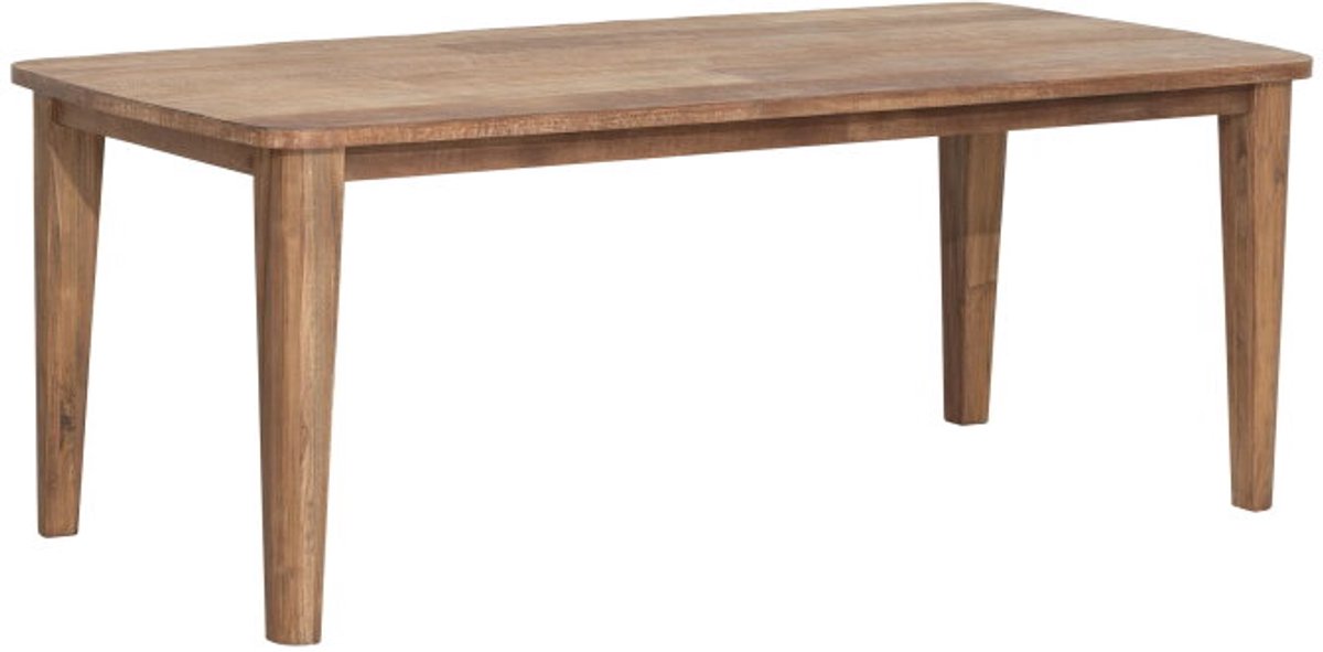 DTP Home Dining table Bliss rectangular 275,76x275x100 cm | TEAKWOOD top Naturel