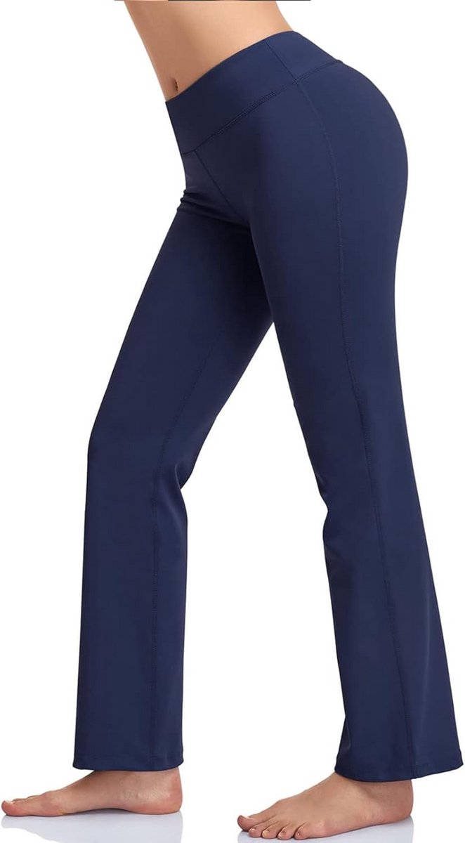 Comfortabele, wijde yogabroek voor dames met zakken - Bootcut & Rechte Pijpen