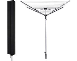 Waslijn Cover 180x16x16cm Waterdicht en Stofdicht voor Patio Droogrek - Bescherming tegen Sneeuw en Zon - Oxford Stof