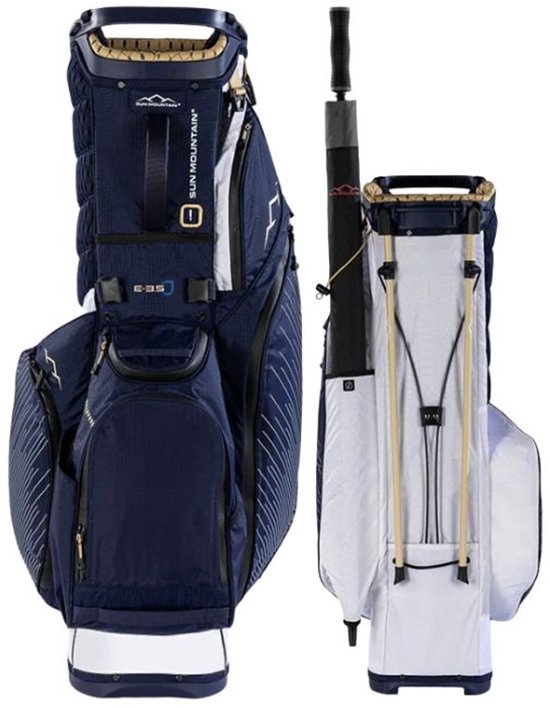 Sun Mountain H2NO Waterdichte Standbag 3.5 Nickel White Gold van Sun Mountain — afbeelding 3